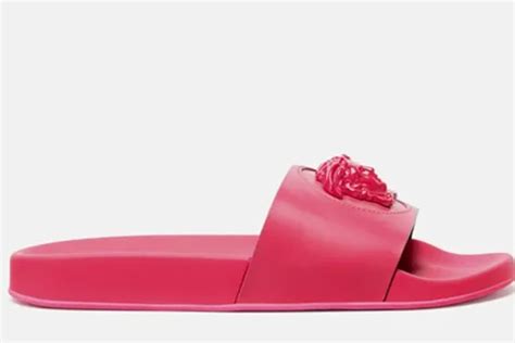 versace slippers roze|Versace slippers price.